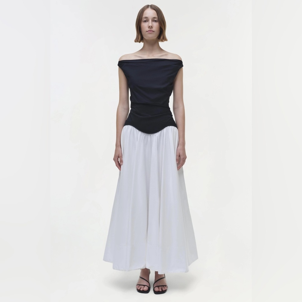 SIMKHAI Cersei Cotton Midi Dress US 4